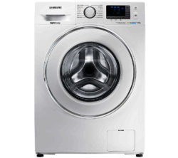 SAMSUNG  ecobubble WF90F5E5U4W Washing Machine - White